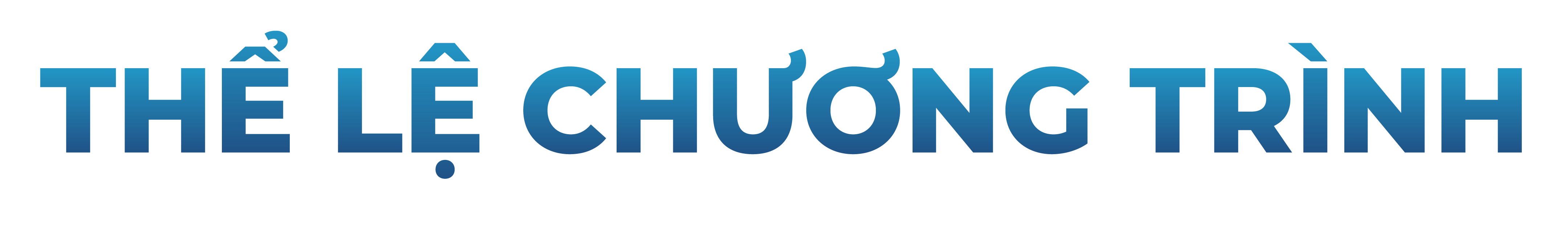 Thể lệ chương trình